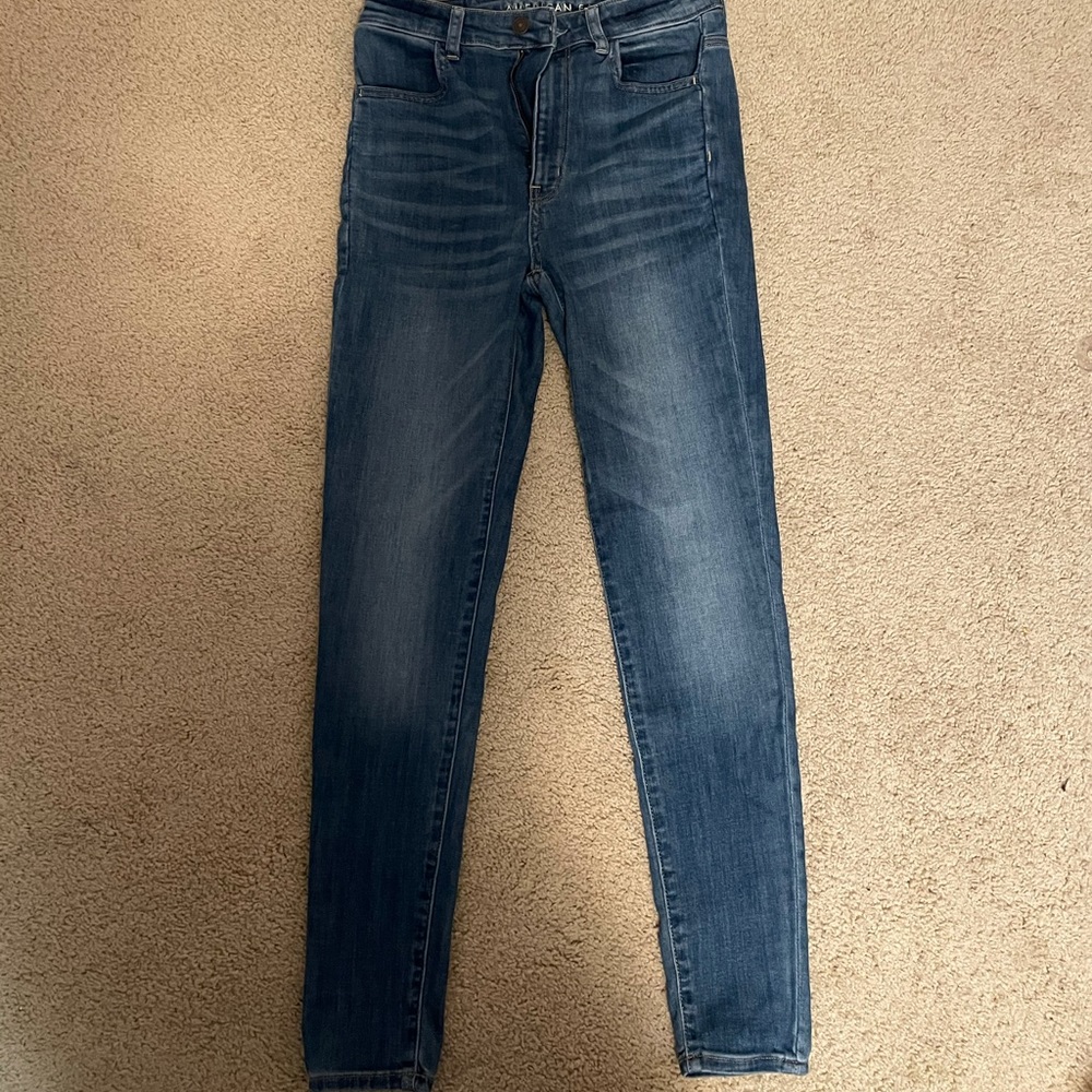 Highest-rise begging American Eagle